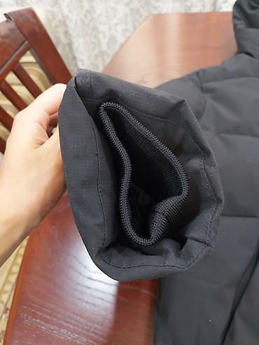 nike tech flecce: Мужская утеплённая зимняя куртка-пуховик, чёрная Оригинальная куртка — 4