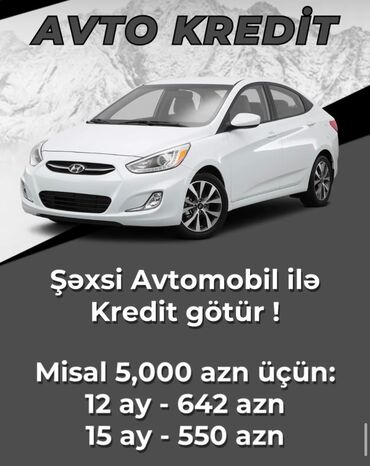 Şəxsi avtomobilinizi girov qoyaraq kredit götürmək imkanı təklif