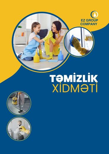 Təmizlik: Təmizlik | Ofislər, Mənzillər, Evlər | Ümumi təmizlik, Gündəlik təmizlik, Təmirdən sonra təmizlik