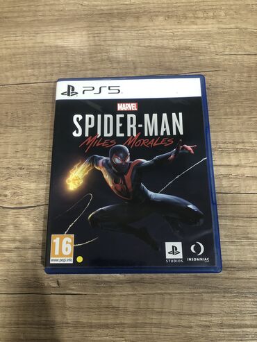 Игры для PlayStation: Диск Spider man mails morales на Ps 5