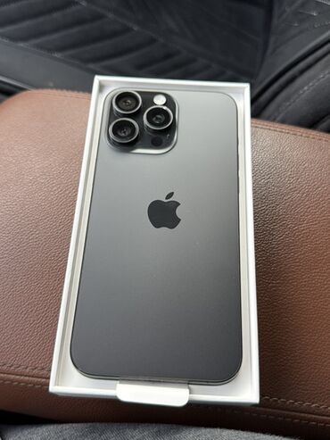 Apple iPhone: IPhone 14 Pro Max, Б/у, 256 ГБ, Black Titanium, Чехол, Кабель, Коробка, 90 %
