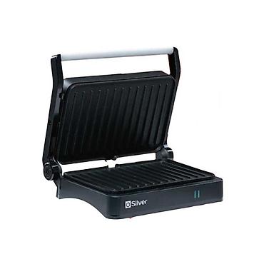 ipad ucuz: Silver SL-8127 Elektrik Qril – 1200W Masaüstü Press Grill Silver — 1