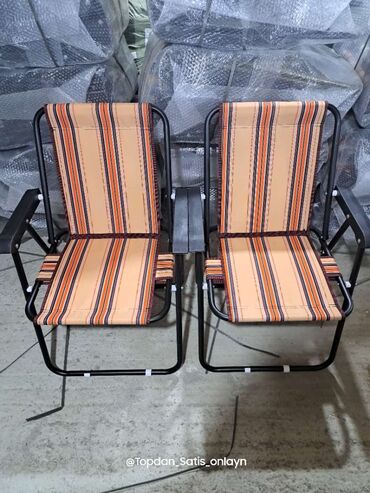 Bağ, çöl oturacaqları: Acilib yigilan kreslo. Baglamada 5 eded olur. Qeyd olunan qiymet 1 — 10