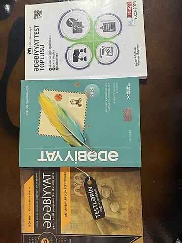 ədəbiyat: Məhsul: Ədəbiyyat fənni üzrə abituriyentlər üçün test və tapşırıq — 1