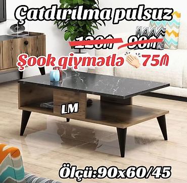 stol stul satilir: Masaüstü Jurnal Masaları – 3 model - Ölçü: 90 x 60 x 45 sm - Aşağı — 1