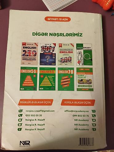 rm ingilis dili pdf 2025: İngilis Dili – Grammar & Vocabulary” Nərgiz R. Nəcəf Nəşr: 9-cu — 2