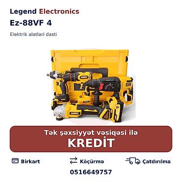 islənmis drel: Elan başlığı: Elektrik alətlər dəsti Ez-88VF 4, Yellow Elektrik — 1