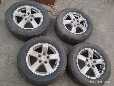 Другие детали кузова: Продаю комплект шин с дисками на машину Honda Stepwgn Б/У, мини торг
