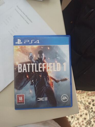 battlefield 1: Battlefield 1, Ekşn, İşlənmiş Disk, PS4 (Sony Playstation 4), Ünvandan götürmə