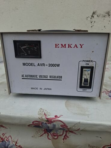 RAF: EMKAY AC Automatic Voltage Regulator – Model: AVR-2000W