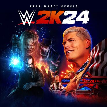 Игры для PlayStation: Загрузка игр Набор WWE 2K24 Bray Wyatt Bundle