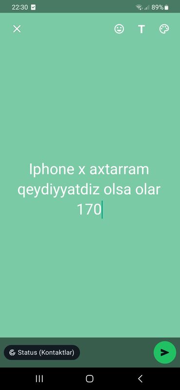 islenmis iphone 7: IPhone X, 64 GB, Ağ