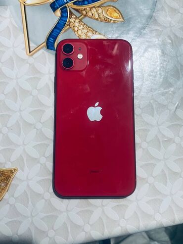 iphone xr цена ош: IPhone 11, Б/у, 64 ГБ, Красный, Защитное стекло, Коробка, 100 %