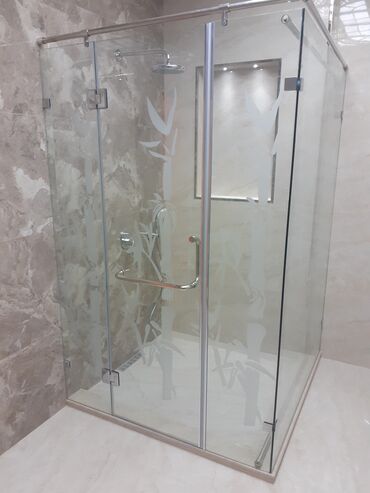 Duş kabinaları, arakəsmələr: Yeni Arakəsmə, Düzbucaqlı, Pulsuz çatdırılma — 2