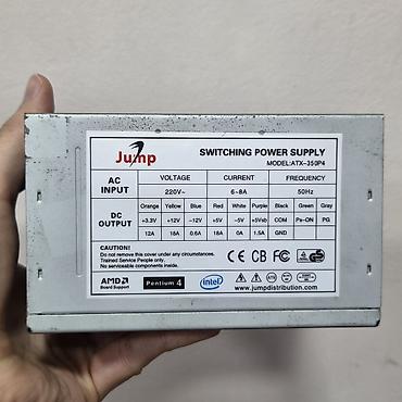 ssd 2: 350w jump, 24pin, 4pin, 2mollex, 2sata, 4pin, рабочий 100%, состояние — 1