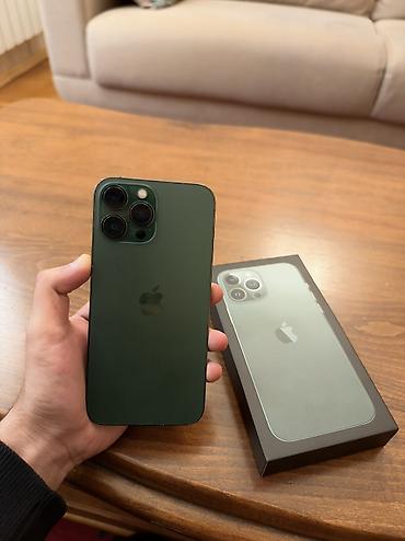 iphone 13 pro max islənmis: IPhone 13 Pro Max, 128 GB, Yaşıl, Face ID — 1
