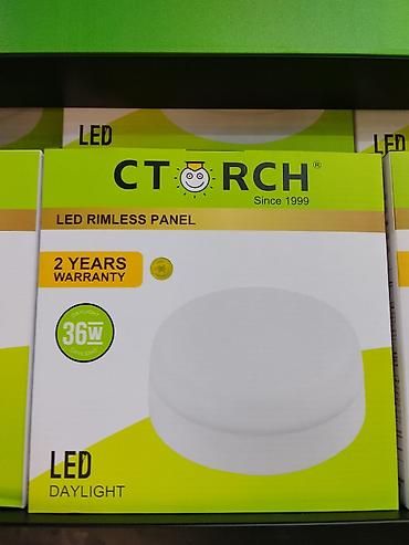 panel: LED панель CT TORCH (LED Rimless Panel), дневной свет. - Мощность: 36 — 1