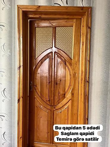 en gozel ev qapilari: Məhsul: Taxta otaq qapıları (5 ədəd) Təsvir: - Klassik dizaynlı — 1