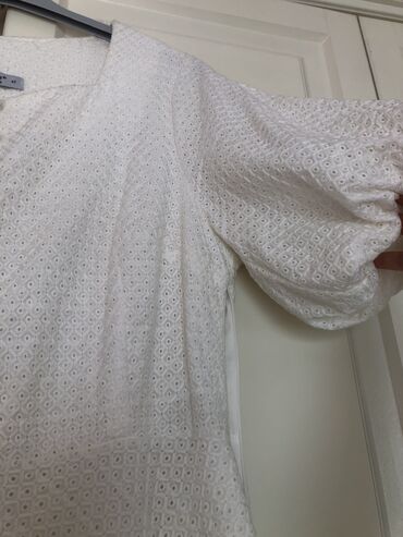 Вечерние платья: Вечернее платье, Классическое, Длинная модель, Хлопок, С рукавами, M — 5