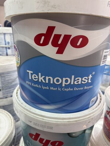 акриловая краска для стен цена: Краска для внутренних стен Dyo Teknoplast, 15 л - Тип: акриловая