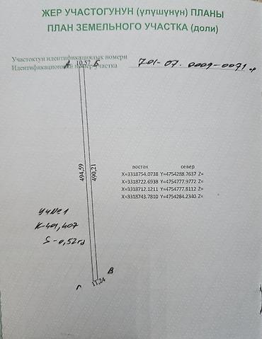 купить бишкеке: 52 соток, Для сельского хозяйства, Красная книга — 5