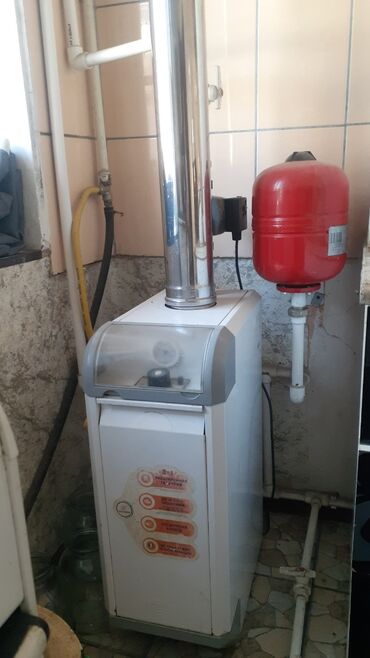 газовые котлы в рассрочку: Газовый кател с закрытой камерой сгорания и дымоходом из нержавеющей