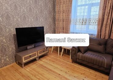 Uzunmüddətli kirayə mənzillər: Ramani Savxoz da 2 Otaqli Adelni heyet evi kiraye verilir temirli ici — 3