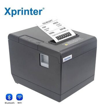 сканер документов: Принтер Xprinter XP-Q851L для чеков 80мм USB+LAN,Black 200мм/с АРТ -