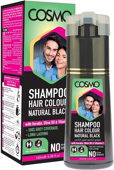 5 şərq: Saç qaraldan şampun Cosmo 100% Təbii Cosmo saç Qaraldan Şampun - İlk