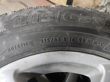 Колеса в сборе 215 / 65 / R 16, Всесезонная, Б/у, Комплект, Легковые, Литые
