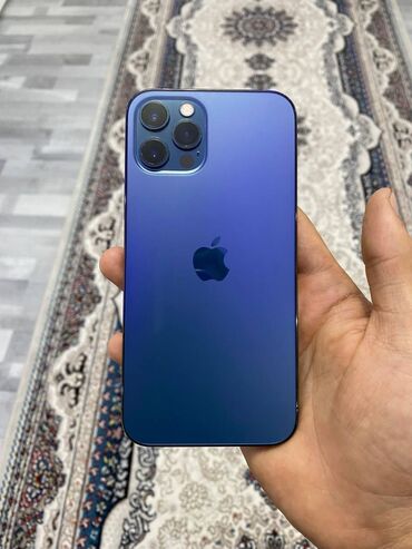 Apple iPhone: IPhone 12 Pro, Б/у, 256 ГБ, Pacific Blue, 80 %