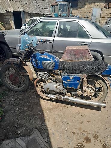 electric scooter qiymeti: MOTOSİKL + YAN TƏRƏF QARDAŞI (KÖHNƏ SOVET TİPİ) - Model: İJ — 3