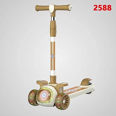 Samokatlar: 🛴🌟 Star LED Uşaq Skuteri – Musiqili və İşıqlı Premium Model Balacalar — 2