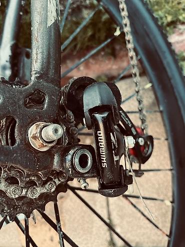 Dağ velosipedləri: Anmier dağ velosipedi - Güclü alüminium çərçivə, gümüş/qara rəng — 8