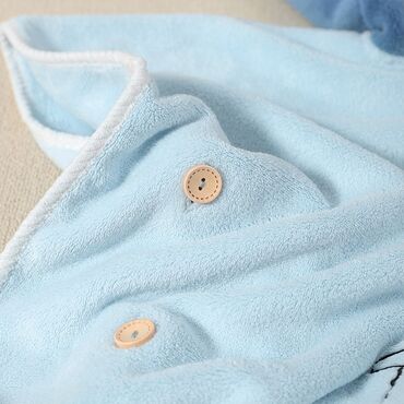 Другие товары для детей: Полотенце-накидка детский банный халат с капюшоном — 9