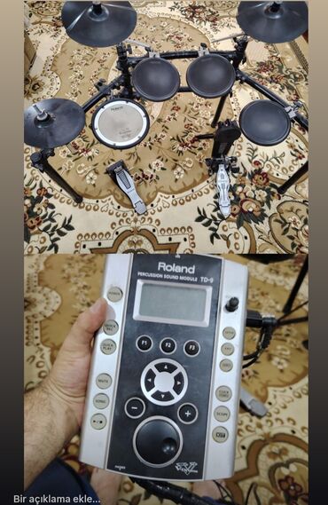 Səs avadanlığı: Baraban, Roland