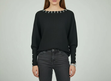 Swetry: Sweter damski, rozmiar M