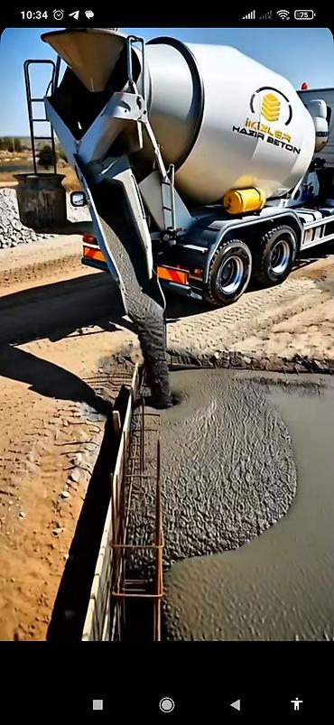 Бетонные плиты перекрытия: Beton satışı. İstənilən markalar (təməl,döşəmə, Monolit, bünövrə — 2