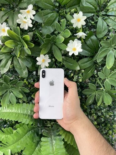 IPhone X, 64 GB, Ağ, Face ID