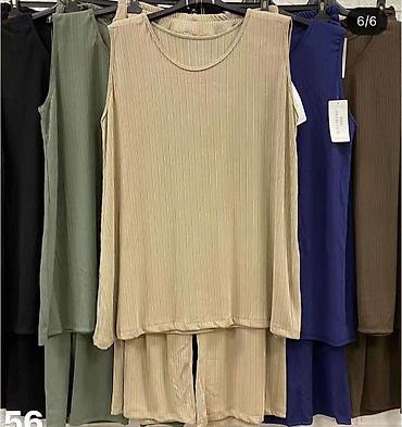tom tailor set: Komplet tunika duga bez rulava i siroke pantalone. Kvalitetan — 6