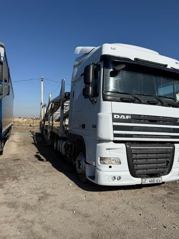 манипулятор кран установка: Сүйрөгүч, DAF, 2013 г., Унаа ташыгыч