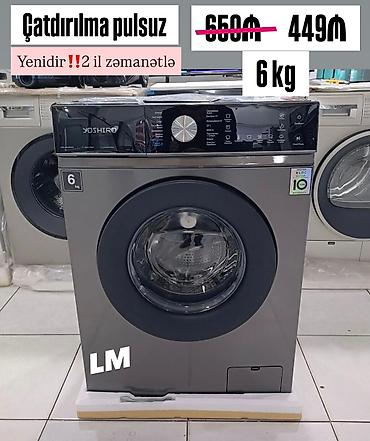 Digər biznes avadanlığı: 💫 *YOSHİRO💫* 6kg paltaryuyan. Qiymət sadəcə : *449₼* Təzə və — 1