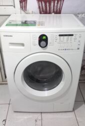 işlenmiş qaz peçi: Стиральная машина Samsung, 6 кг, Б/у, Автомат, Есть сушка, Бесплатная доставка, Платная доставка