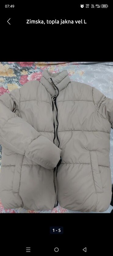 shooter jakne 2022: Winter jacket XS (EU 46), Lc Waikiki, color - Beige