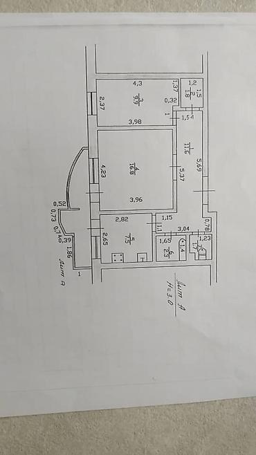5: 2 комнаты, 52 м², Золотой квадрат Индивидуалка, 5 этаж, Косметический ремонт — 8