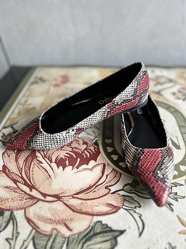 leopard 5: Туфли, 36.5, 37, Mango, Б/у, цвет - Синий, Самовывоз, Платная доставка — 8