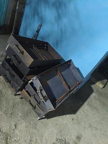 komur samovar: Məhsul: Metal manqal və şiş üçün qatlanan/konstruksiya tipli ocaq — 2