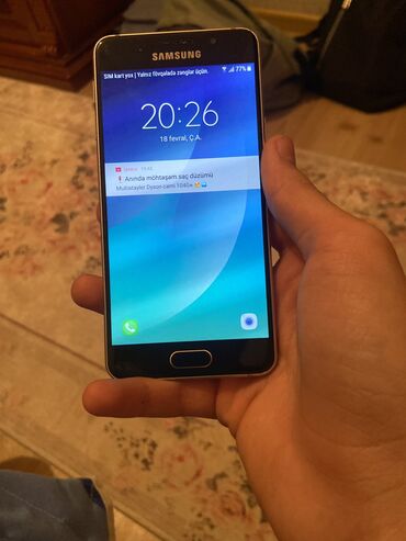 samsung a15: Samsung Galaxy A3 2016, 16 GB, rəng - Qızılı, İki sim kartlı