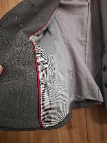 gestalt blazer: Женский классический пиджак Selespet - Цвет: серый меланж - Посадка — 10