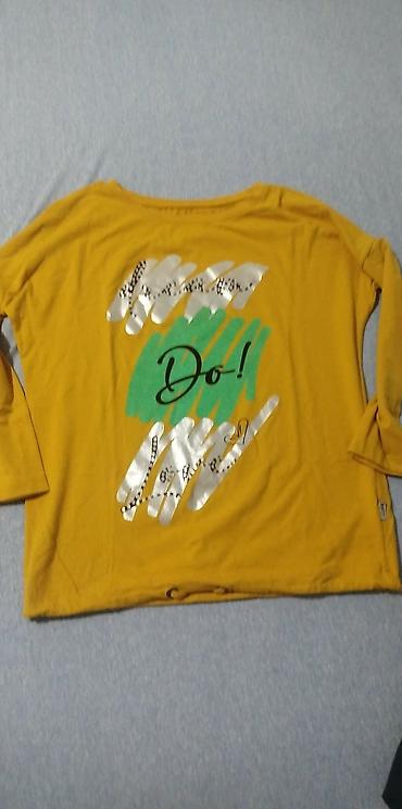 Kompleti: Komplet – tunika i pantalone u fuksija roze boji sa belim obrubom - — 9